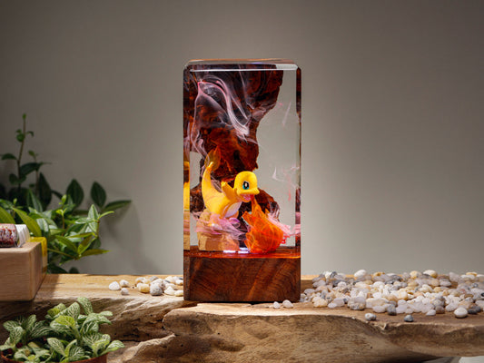 Baby Charizard Resin Lamp