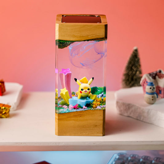 Baby Pikachu Resin Lamp